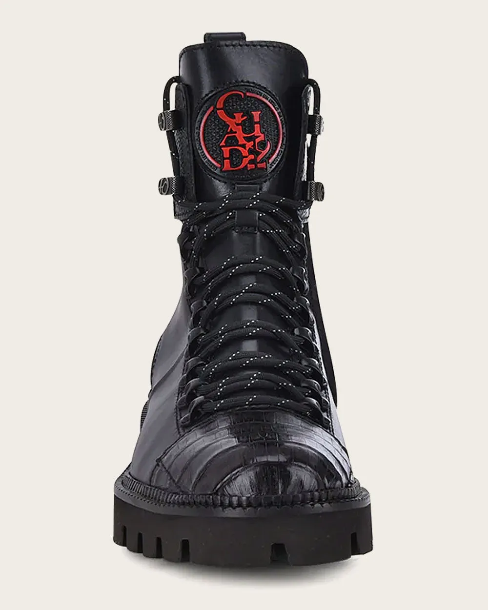 Urban weightless black exotic boot