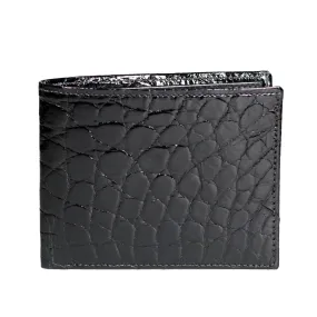 Wallet in Black American Alligator