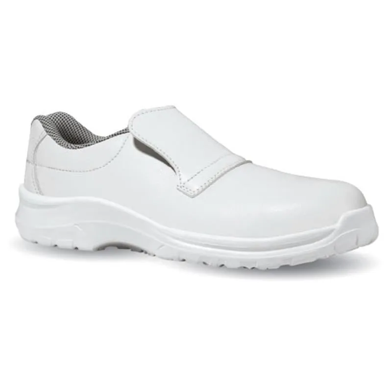 White Lightweight Kitchen Safety Shoes Cat S2 SRC - UPOWER