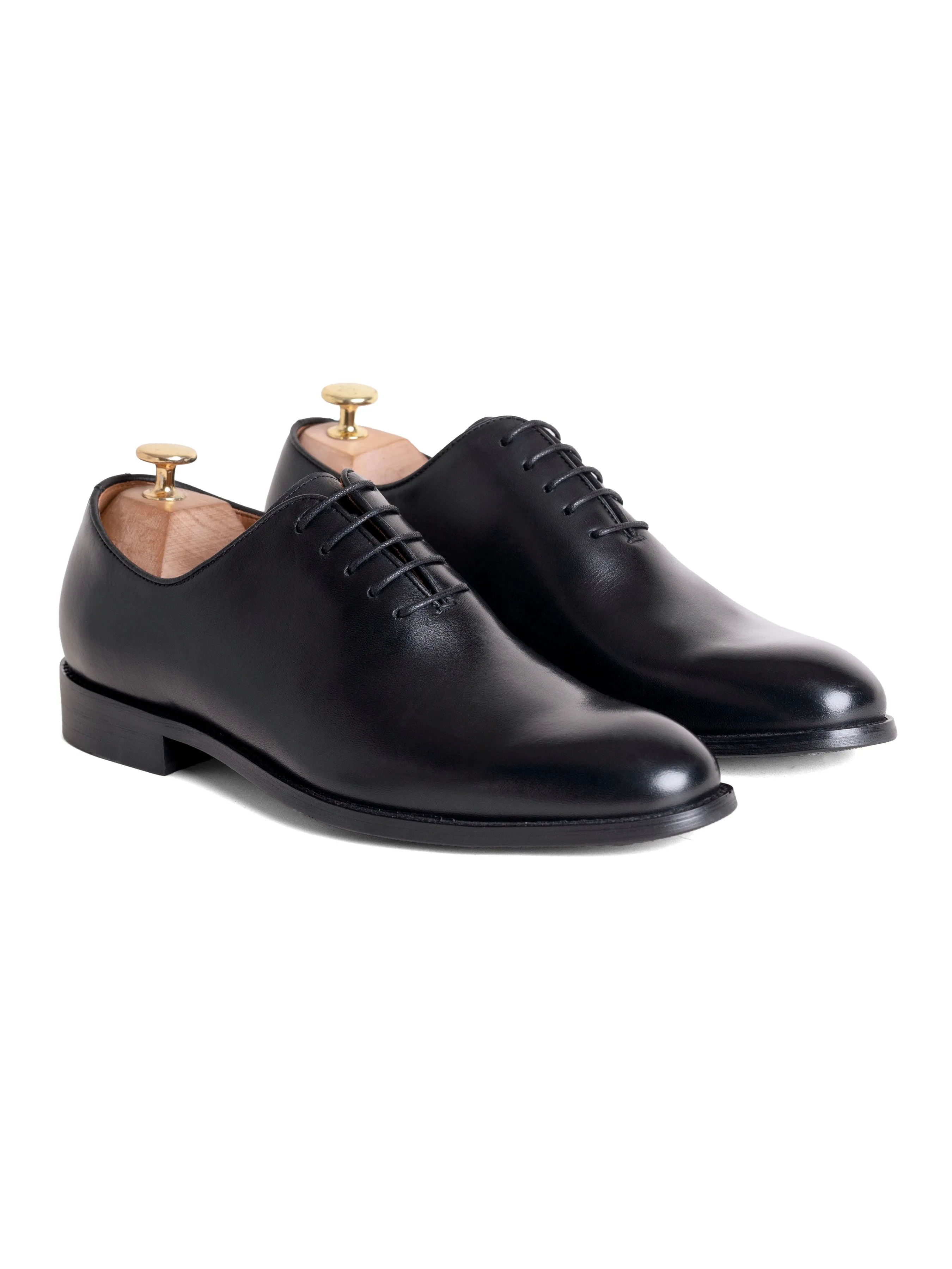 Wholecut Oxford  - Black Lace up