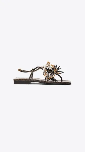 Wilding Beaded Sandal