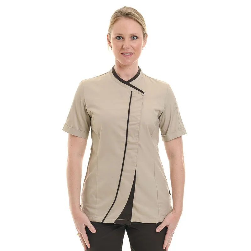 Women's Beige and Brown Kitchen Coat - Lafont